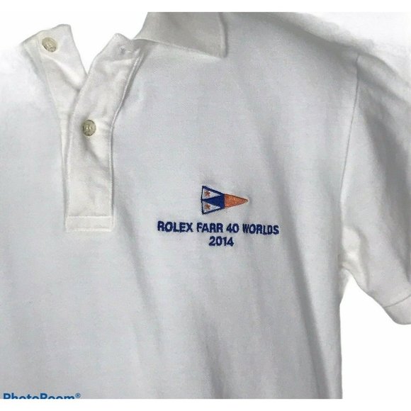 Rolex Shirts | Rolex Farr 4 Worlds Championship Polo Medium | Poshmark